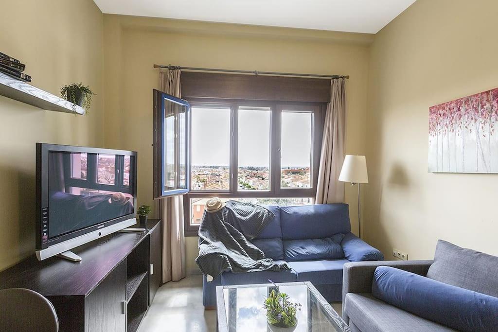 Apartamento El Mirador, Recepcion 24 H, Piscina, Wifi Y Parking Interior Bormujos Kültér fotó